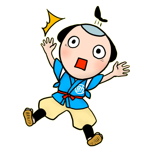 びっくりするおこ助