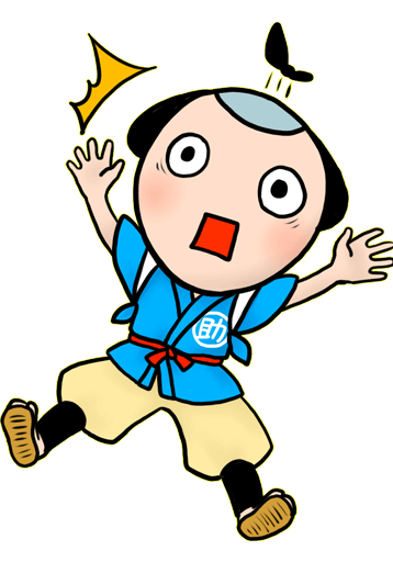 びっくりするおこ助